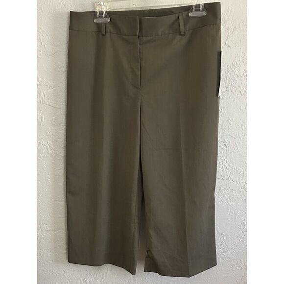 Antonio Melani Cropped NWT Trousers Wide Leg Size 10 Shabby Cottage Office Siren - Picture 1 of 4